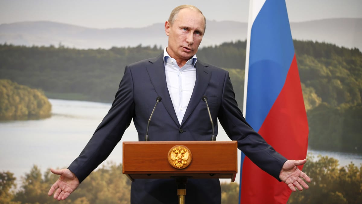 Vladimir Putin má konflikty rád
