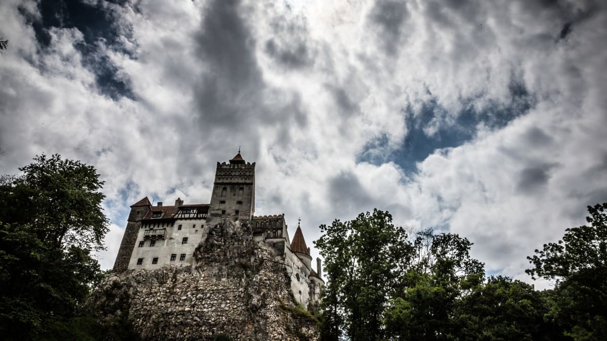 Drákulův hrad Bran v Transylvánii