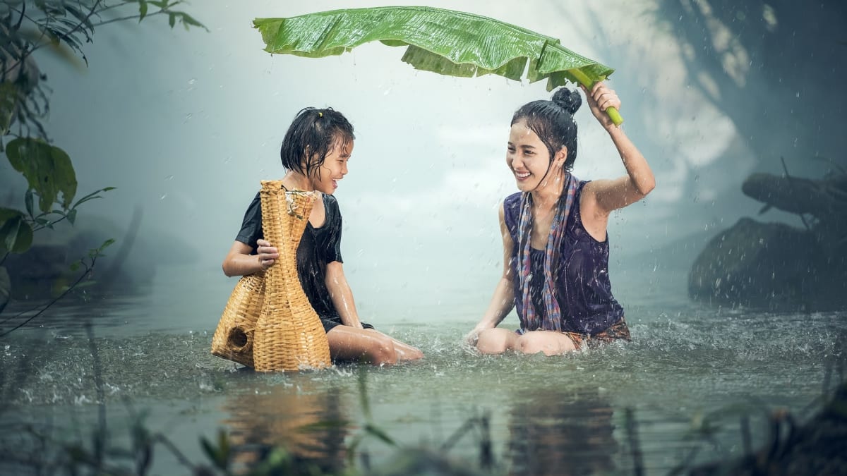 Seberou Číňané déšť jiným asijským regionům