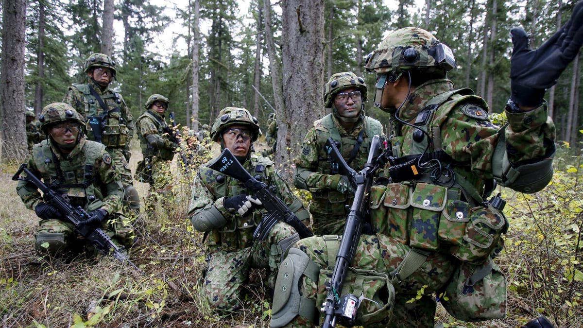 Japonská armáda v moderním hávu