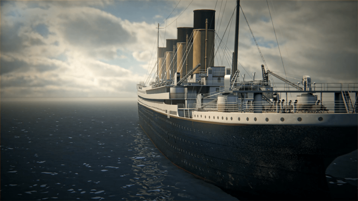 Titanic - na vodě