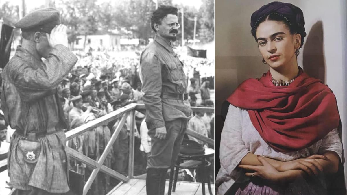 Lev Davidovič Trockij / Frida Kahlo