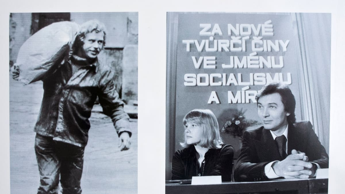 Václav Havel v trutnovském pivovaru (1975), Karel Gott na setkání Anticharty v Domě hudby  (4. února 1977)