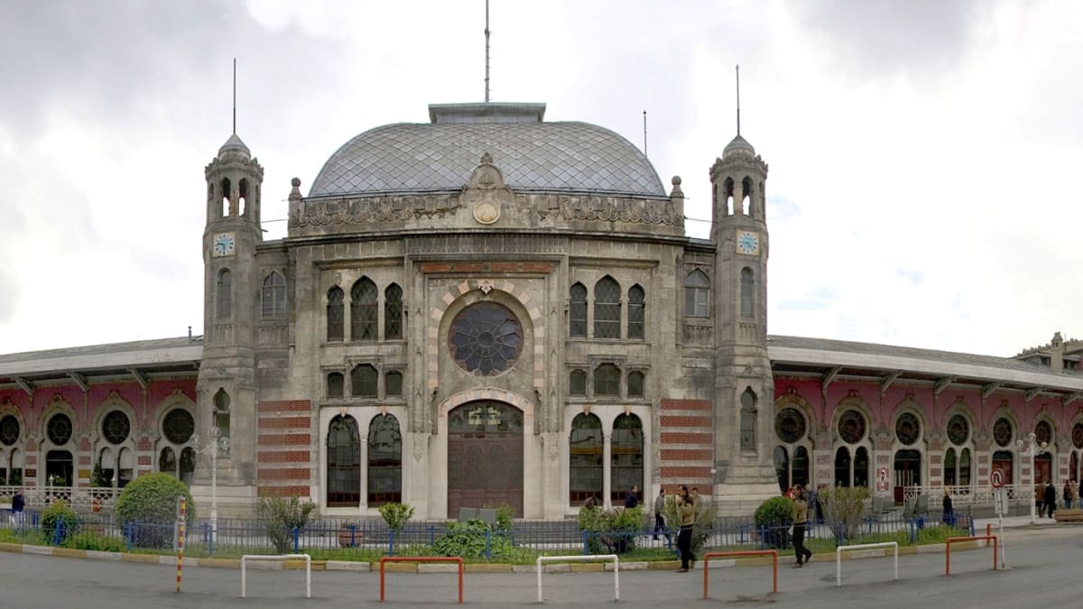 Cílové nádraží v Istanbulu