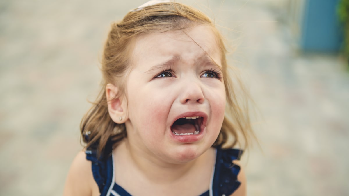 Děti dávají pláčem najevo spoustu emocí