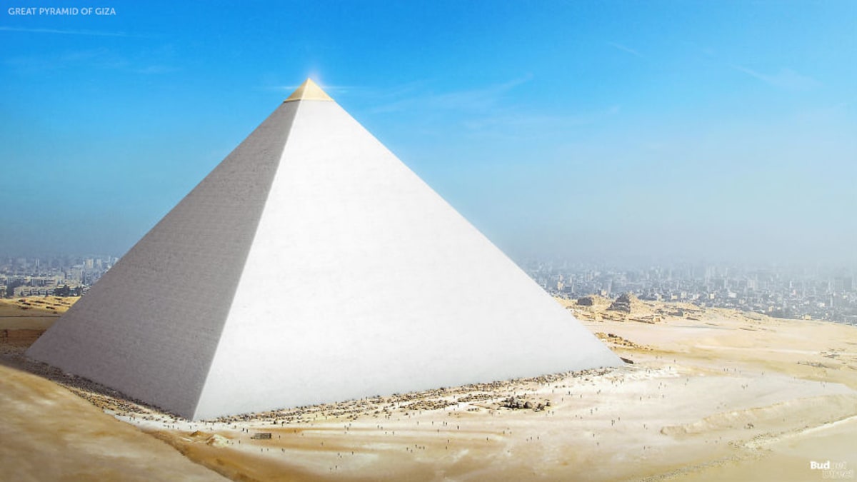 Velká pyramida v egyptské Gíze.