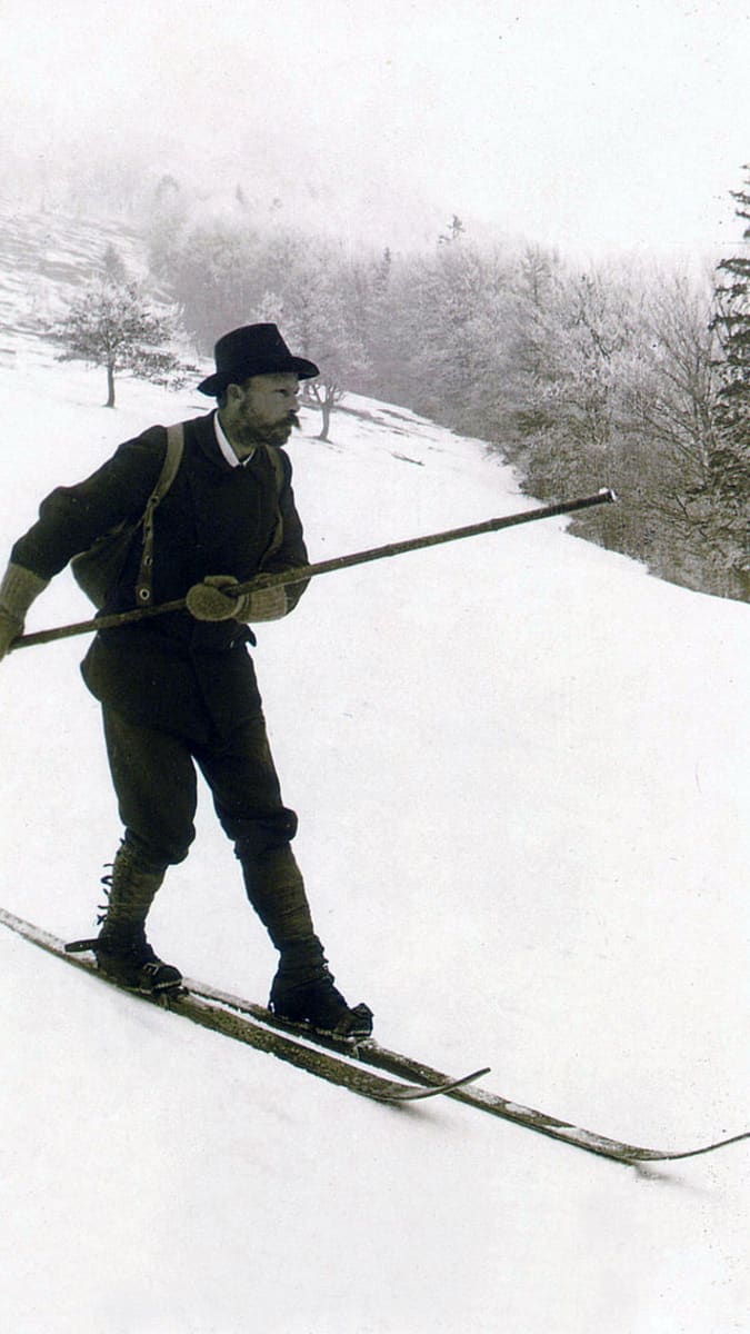 Mathias Zdarsky - vášnivý lyžař