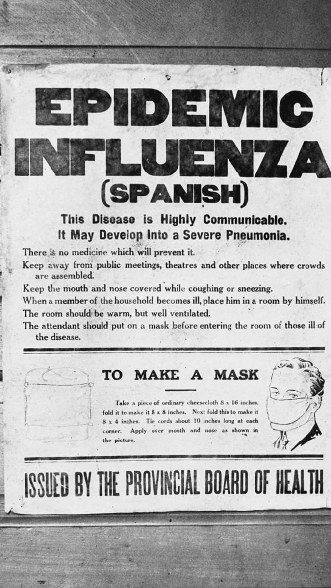 Španělská chřipka - pandemie