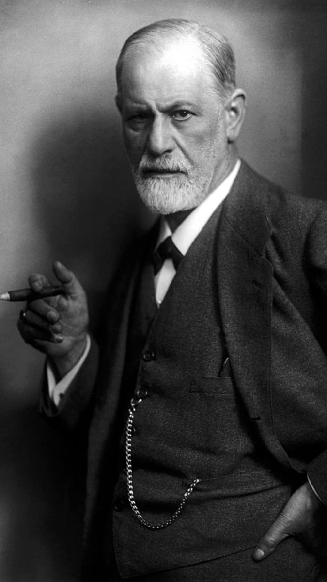 Sigmund Freud, v roce 1921