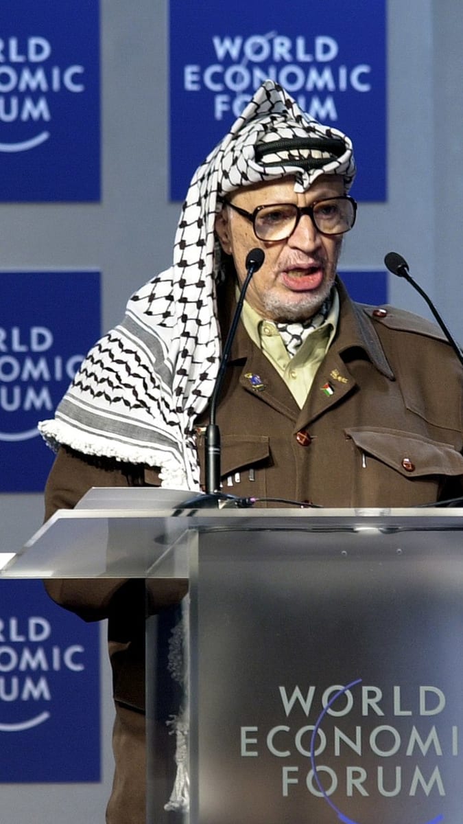 Jásir Arafat a jeho kefíja