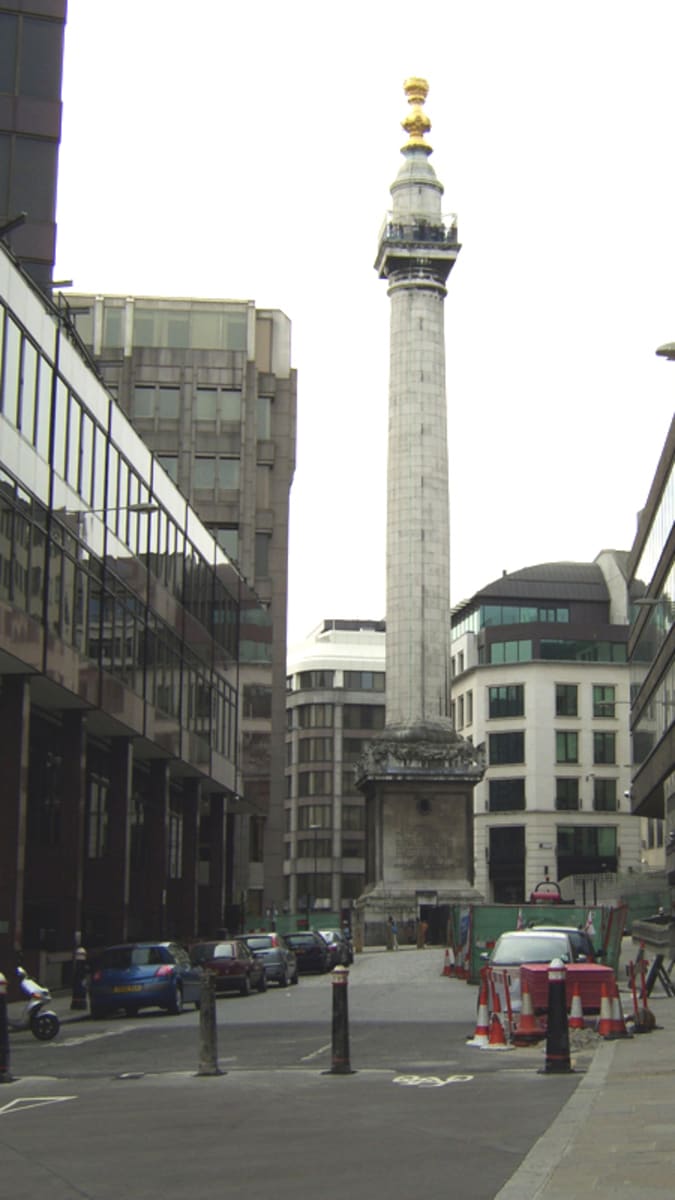 Památník velkého požáru Londýna