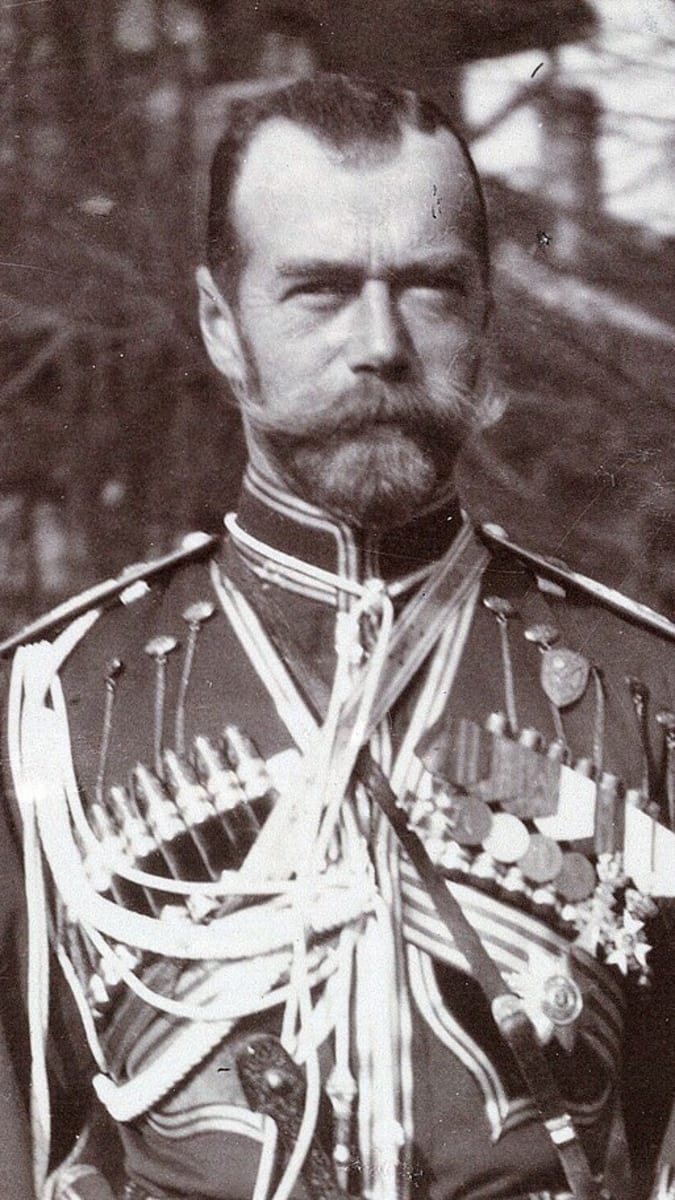 Poslední ruský car Mikuláš II.