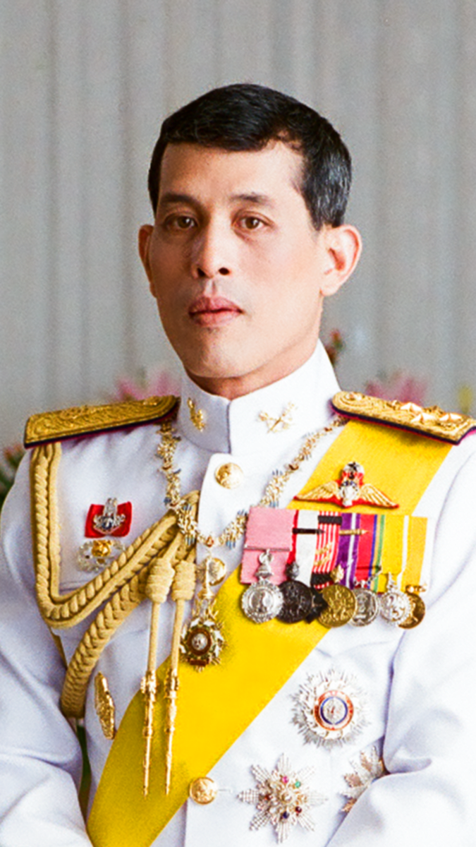 Král Rama X. - oficiální portrét