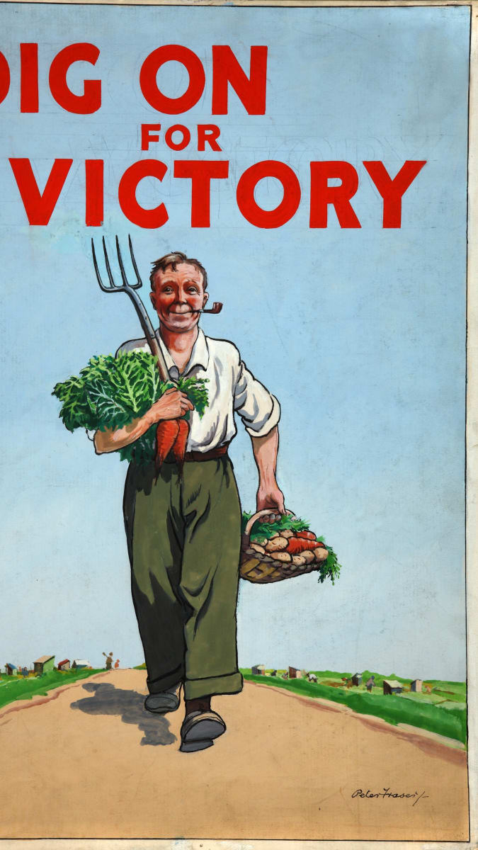 Plakát programu „Dig For Victory“