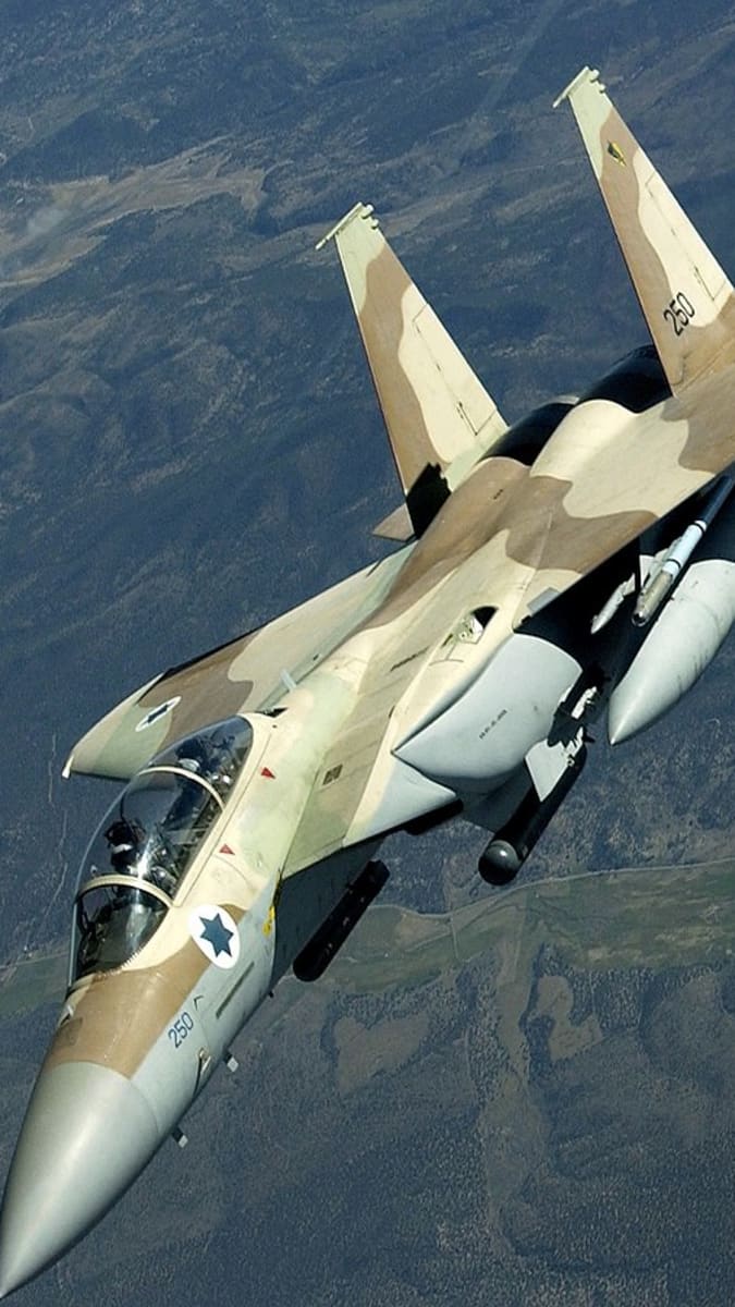 Izraelský letoun F-15I z 69. letky