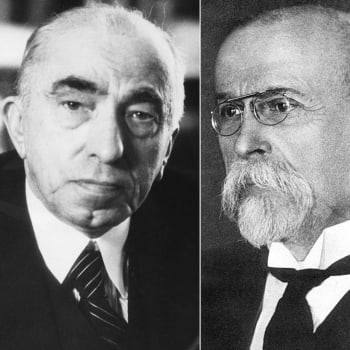 Edvard Beneš, Emil Hácha a Tomáš Garrigue Masaryk