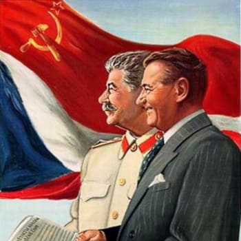 Československý prezident Klement Gottwald ve svém vůbec posledním novoročním projevu 1. ledna 1953 neustále chvalořečil sovětského vůdce Stalina.  