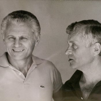 Ctirad Mašín (vlevo) a jeho bratr Josef v roce 1988