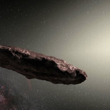 Oumuamua - posel z jiné galaxie