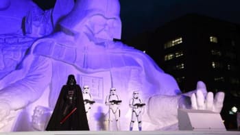 Ledové Star Wars v Japonsku