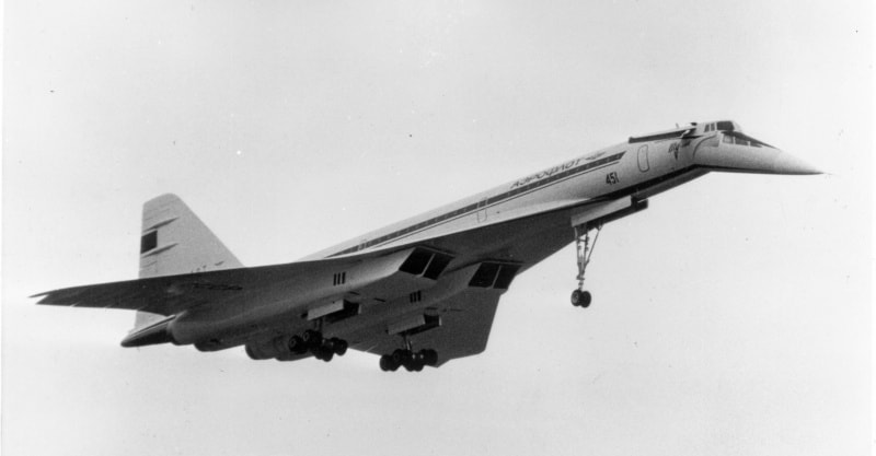 Ruský concorde Tu-144
