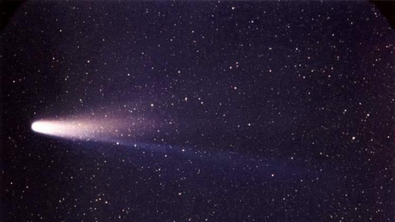 Hallyeova kometa. FOTO: Wikimedia Commons