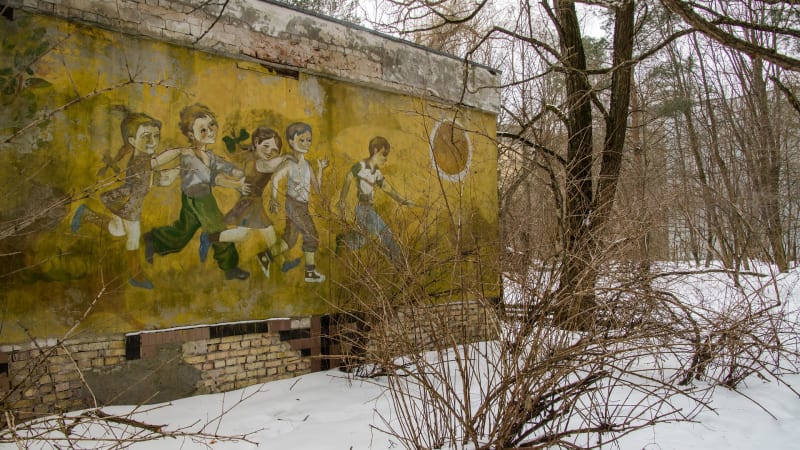 Do uzavřené zóny v Černobylu mají děti vstup zakázaný
