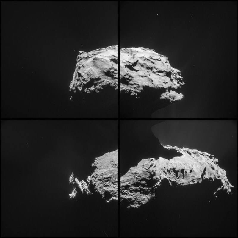 Nejnovější snímky komety Čurjumov Gerasimov - Obrázek 3