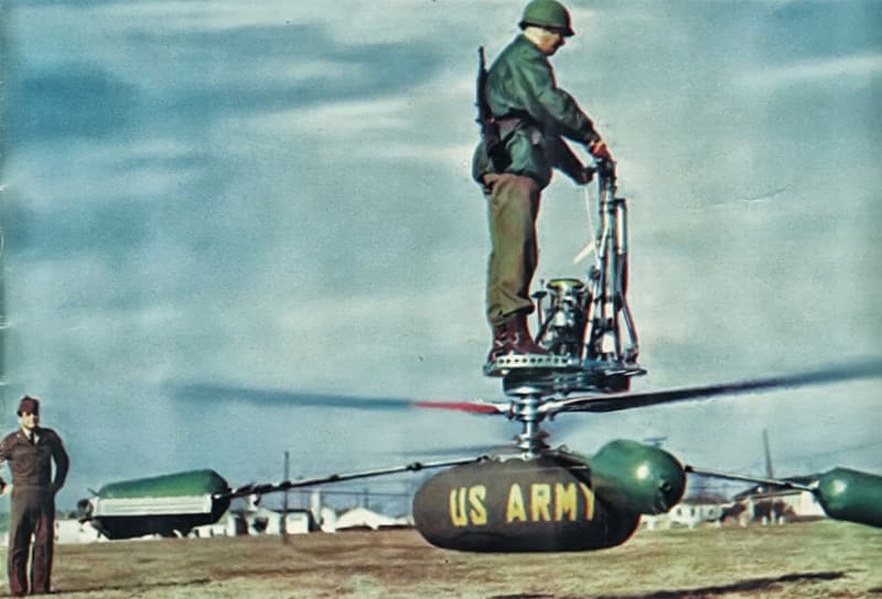 Aerocycle – podivný létající vehikl z počátku studené války  - Obrázek 1