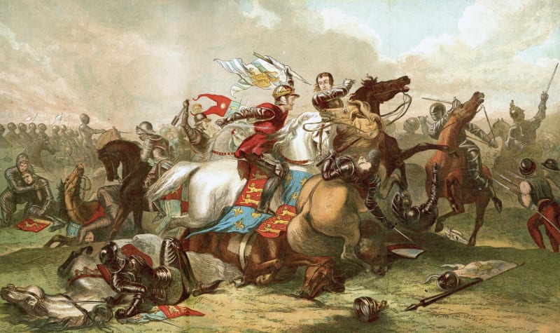 V bitvě u Bosworthu padl král Richard III.