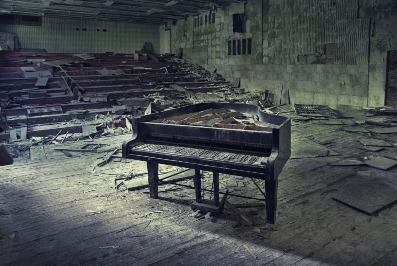 Pripjať u Černobylu je místem, které navždy bude připomínat mnoho tragických osudů místních obyvatel