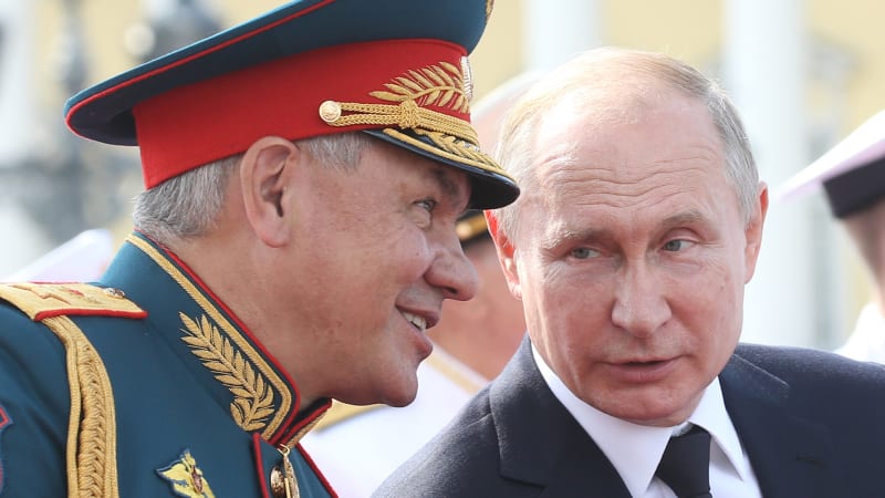 Putin a Šojgu