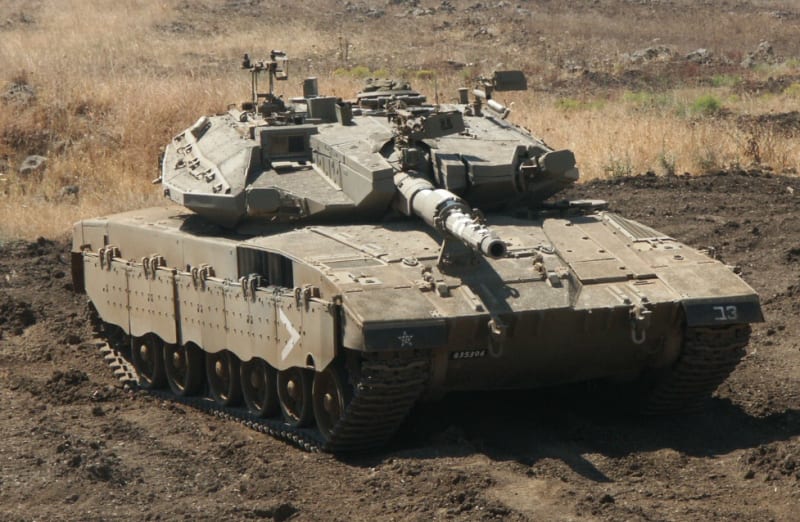 Tank Merkava - Merkava Mark III Dor Dalet BAZ Kasag
