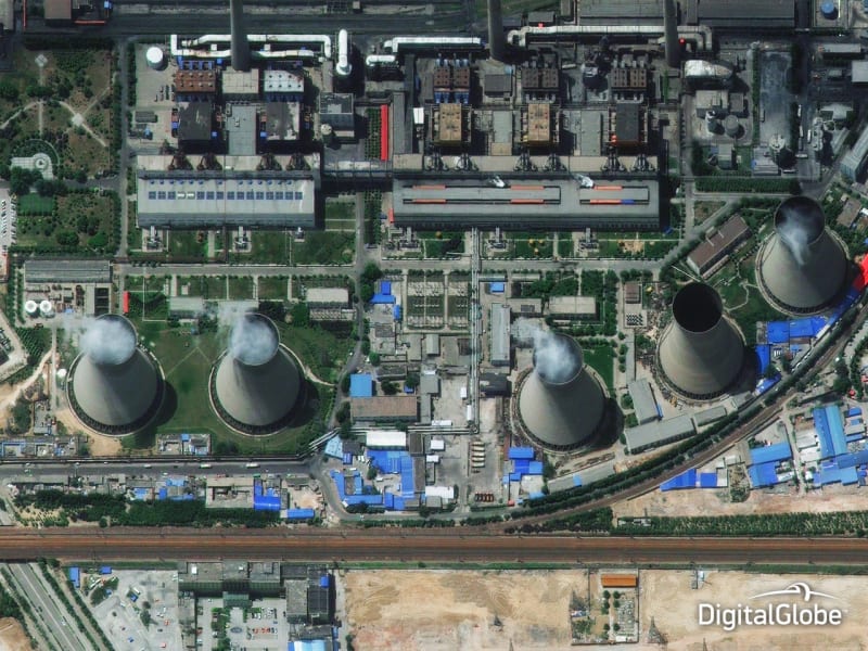 Uhelná elektrárna Henan, Čína