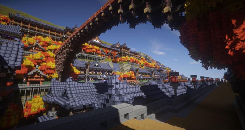 Japonsko vyrobené v Minecraftu je krásnější než skutečné - Obrázek 9