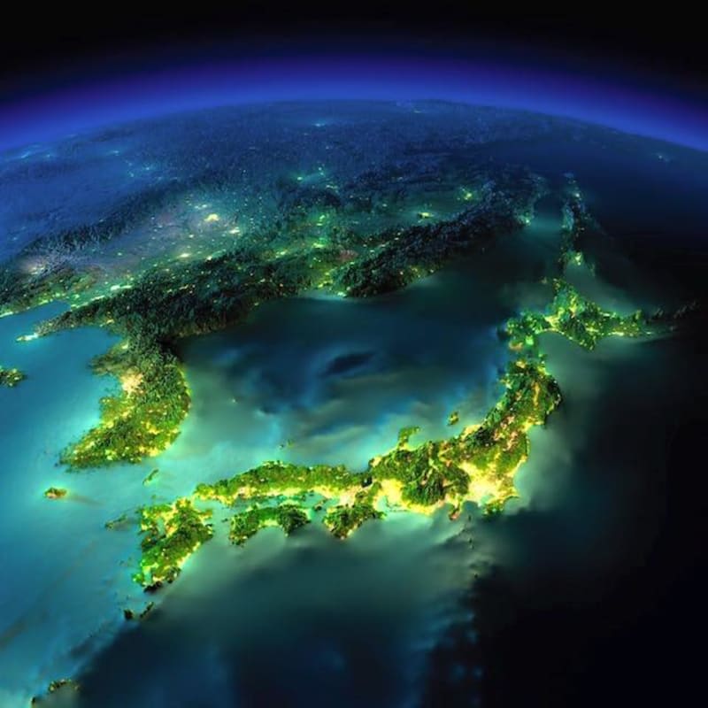 Země v noci: poznáte 20 slavných míst světa? - Obrázek 12
