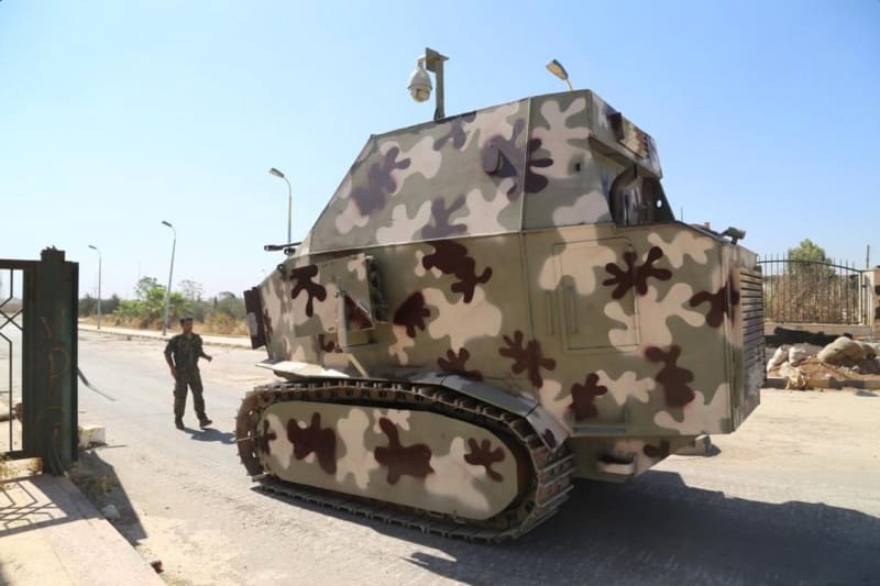 Tanky vyrobené v garáži bojují proti ISIS - Obrázek 1