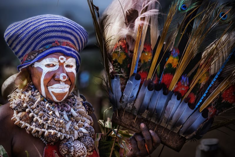 Nejzajímavější bojové malby papuánských domorodců - Obrázek 7