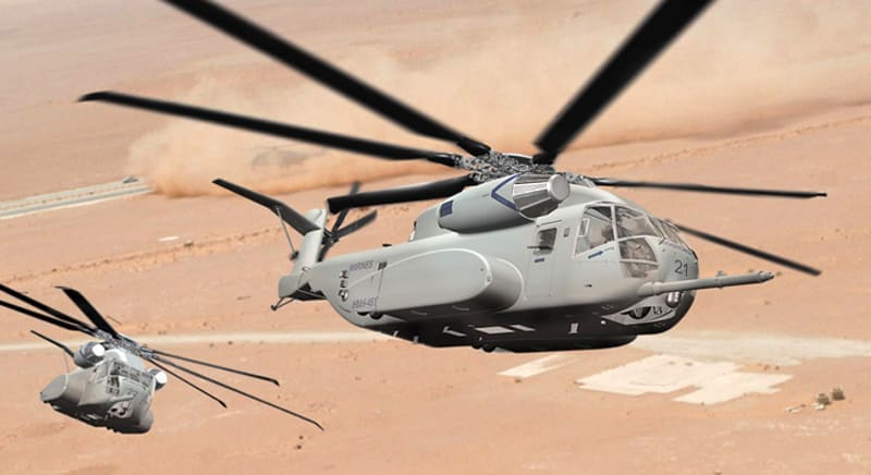 Královský hřebec s vrtulí: Sikorski CH-53K  - Obrázek 7