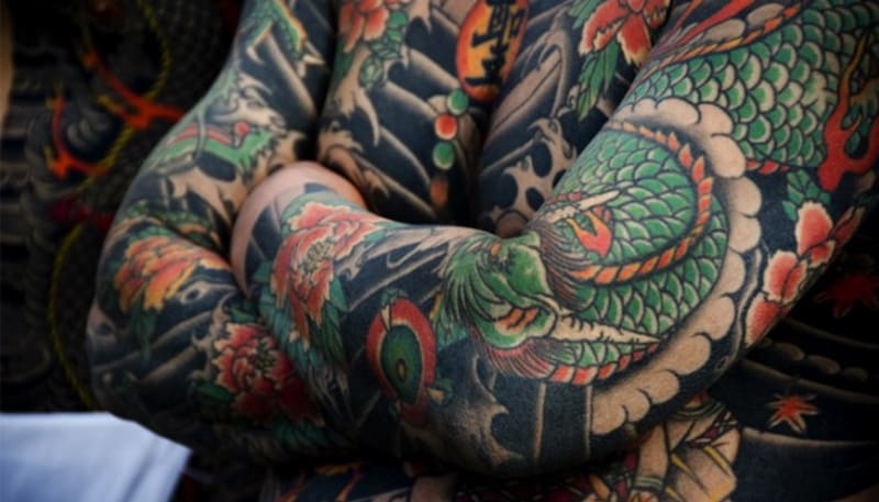 Tetování členů jakuzy - Obrázek 1