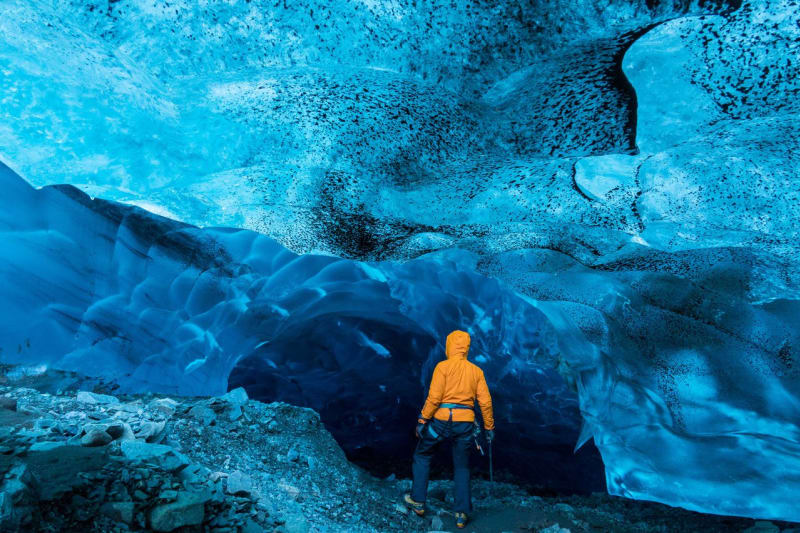 Ledové jeskyně pod Vatnajokullem - Obrázek 12