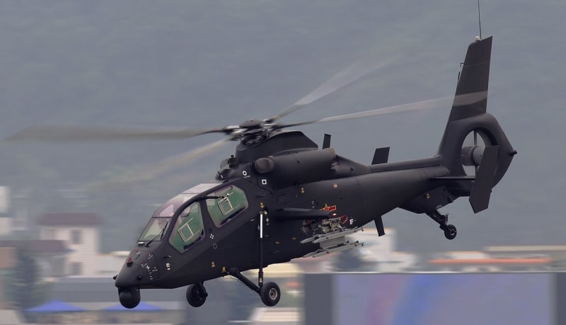 Malý, čínský a nebezpečný: vrtulník Z-19E - simulace útoku