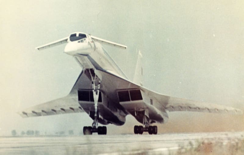 Ruský concorde Tu-144