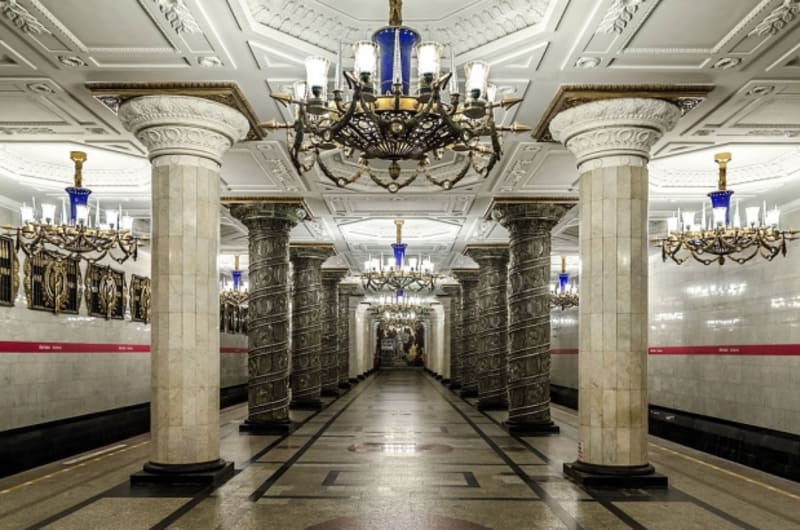 Dodnes patří mezi nejkrásnější stanice metra na světě.