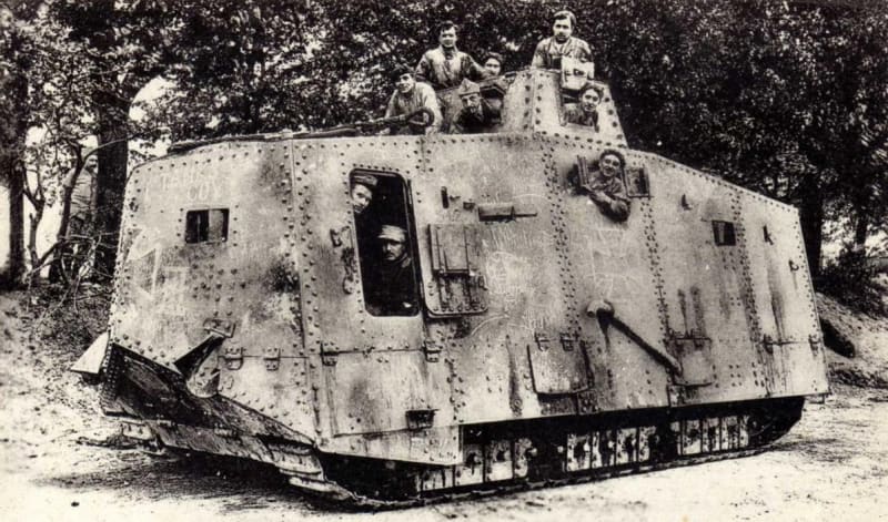 Jediný německý tank, který zasáhl do 1. světové války - Obrázek 6