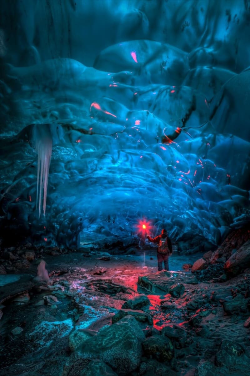 Ledová jeskyně na ALjašce - Obrázek 4