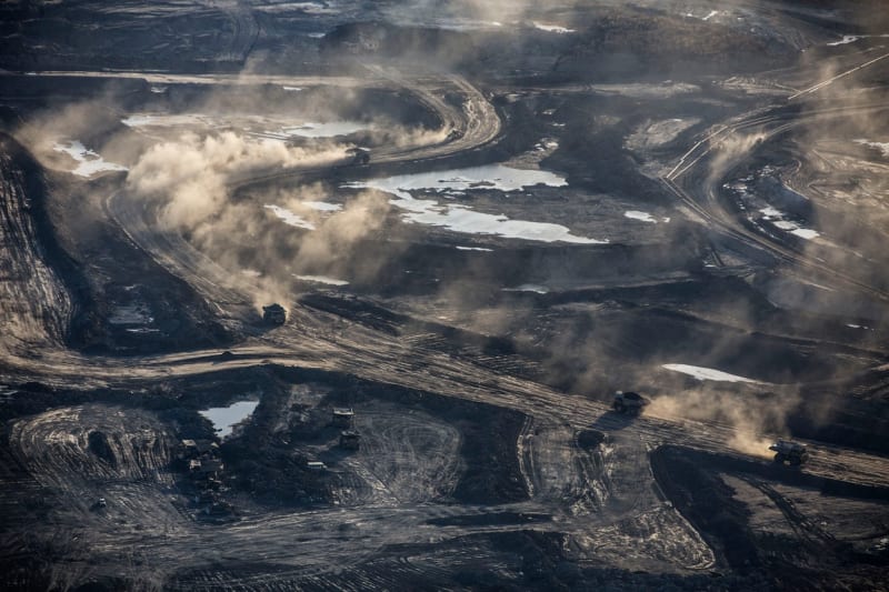 Kanadská příroda zničená těžbou ropy - Obrázek 1