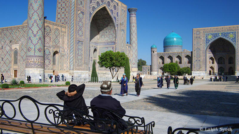 Samarkand, pohoda