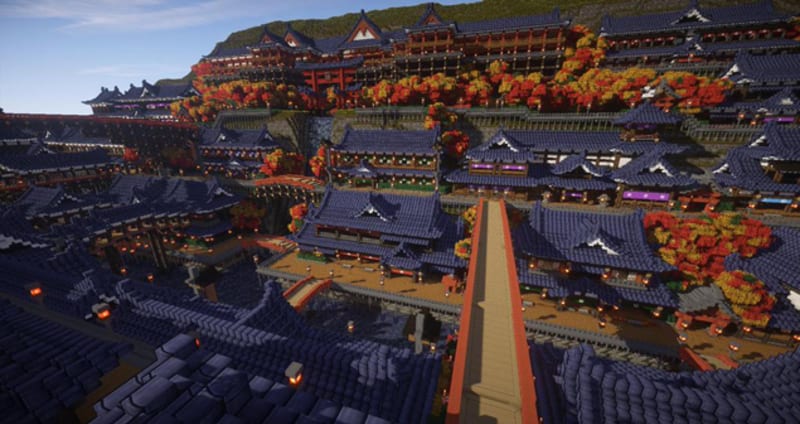 Japonsko vyrobené v Minecraftu je krásnější než skutečné - Obrázek 6