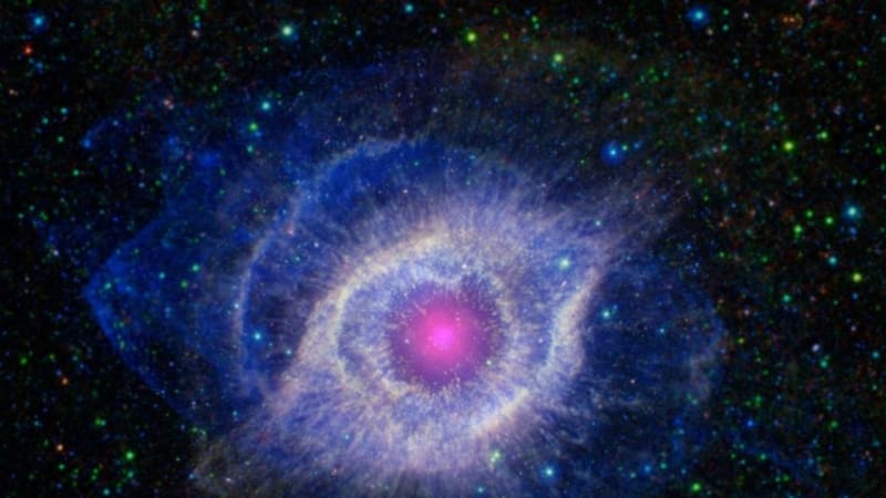 Galaxie NGC 7293. FOTO: NASA